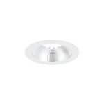 Sylvania Downlight LED Insaver Slim 150 Aluminium Bianca 9.5W 1200lm 70D - 840 Bianco Freddo | Ritaglio 150mm - IP44 