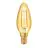 Osram Vintage 1906 LED E14 Candela Filamento Oro 1.5W 120lm - 824 Bianco Molto Caldo | Sostitutiva 15W