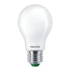Philips MASTER LED Bulbo Ultra Efficient E27 Pera Ghiaccio 5.2W 1095lm - 830 Luce Calda | Sostitutiva 75W